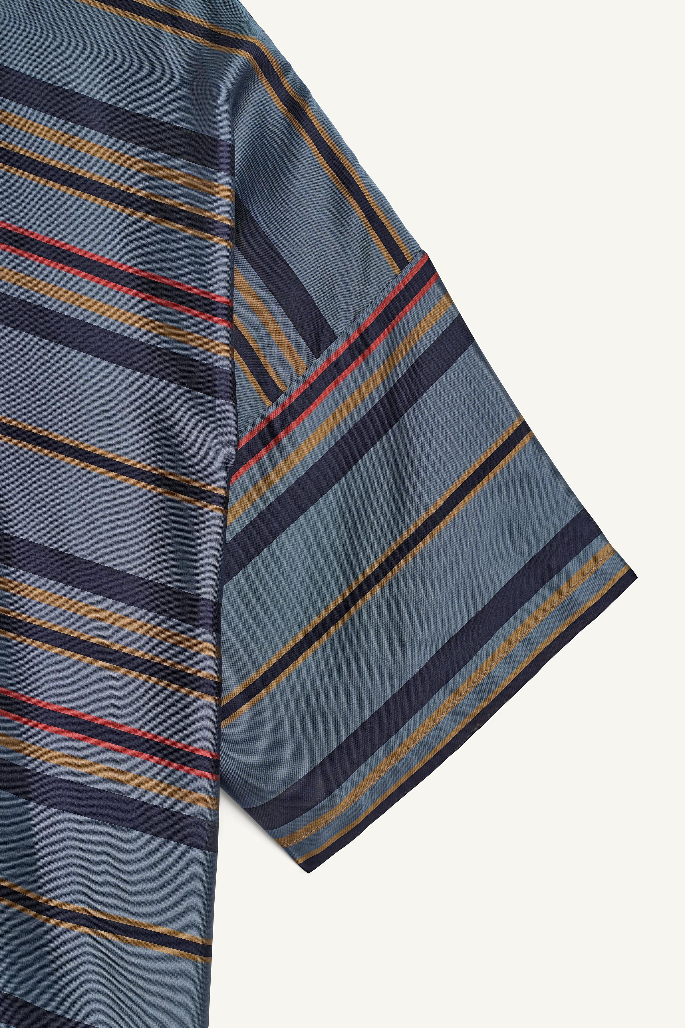 CHEMISE POLO BOXY FIT CUPRO-SOIE